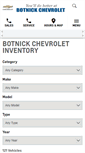 Mobile Screenshot of botnickchevy.com
